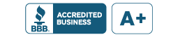Better Business Bureau. A plus rating.