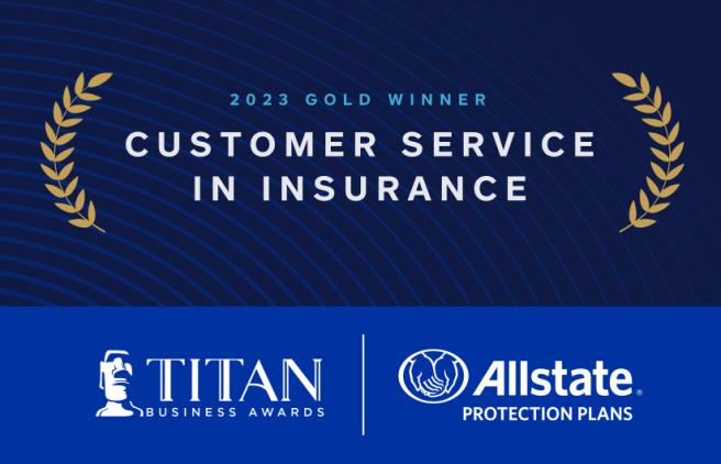 Allstate Protection Plans Wins 2023 Gold Award for Customer Service in Insurance